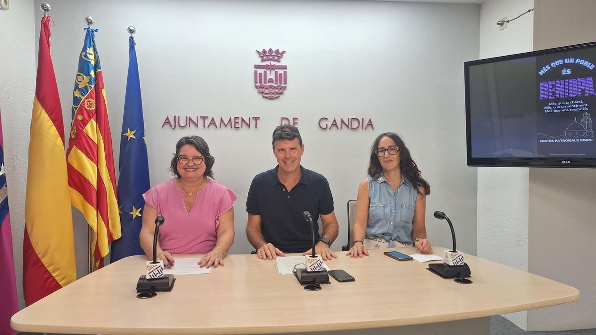 Presentación de las fiestas en rueda de prensa.