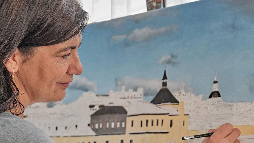 Exposición «O azul dos verdes mares» en A Capela