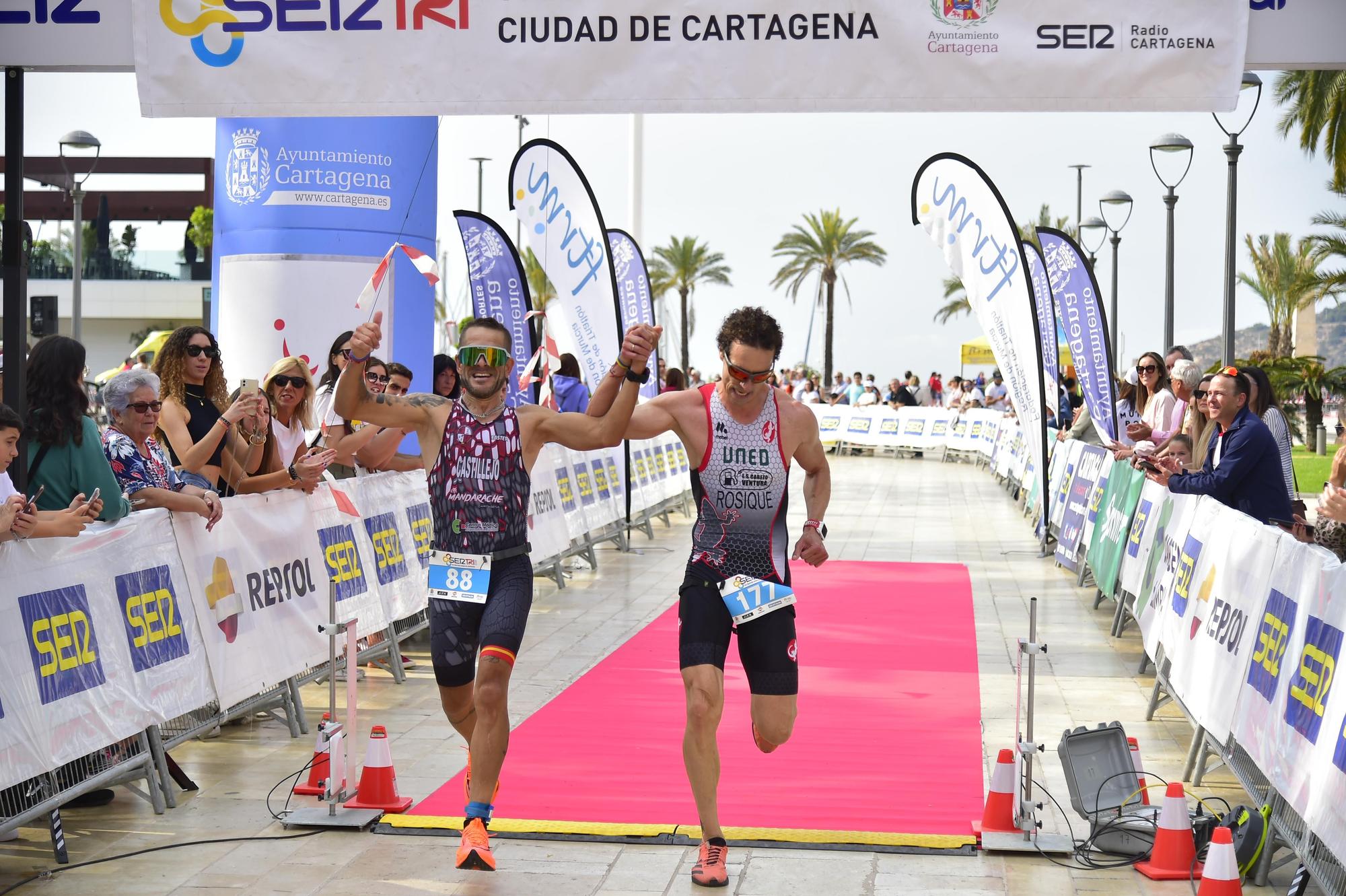 Las mejores fotos del Triatlón Ciudad de Cartagena 2023.