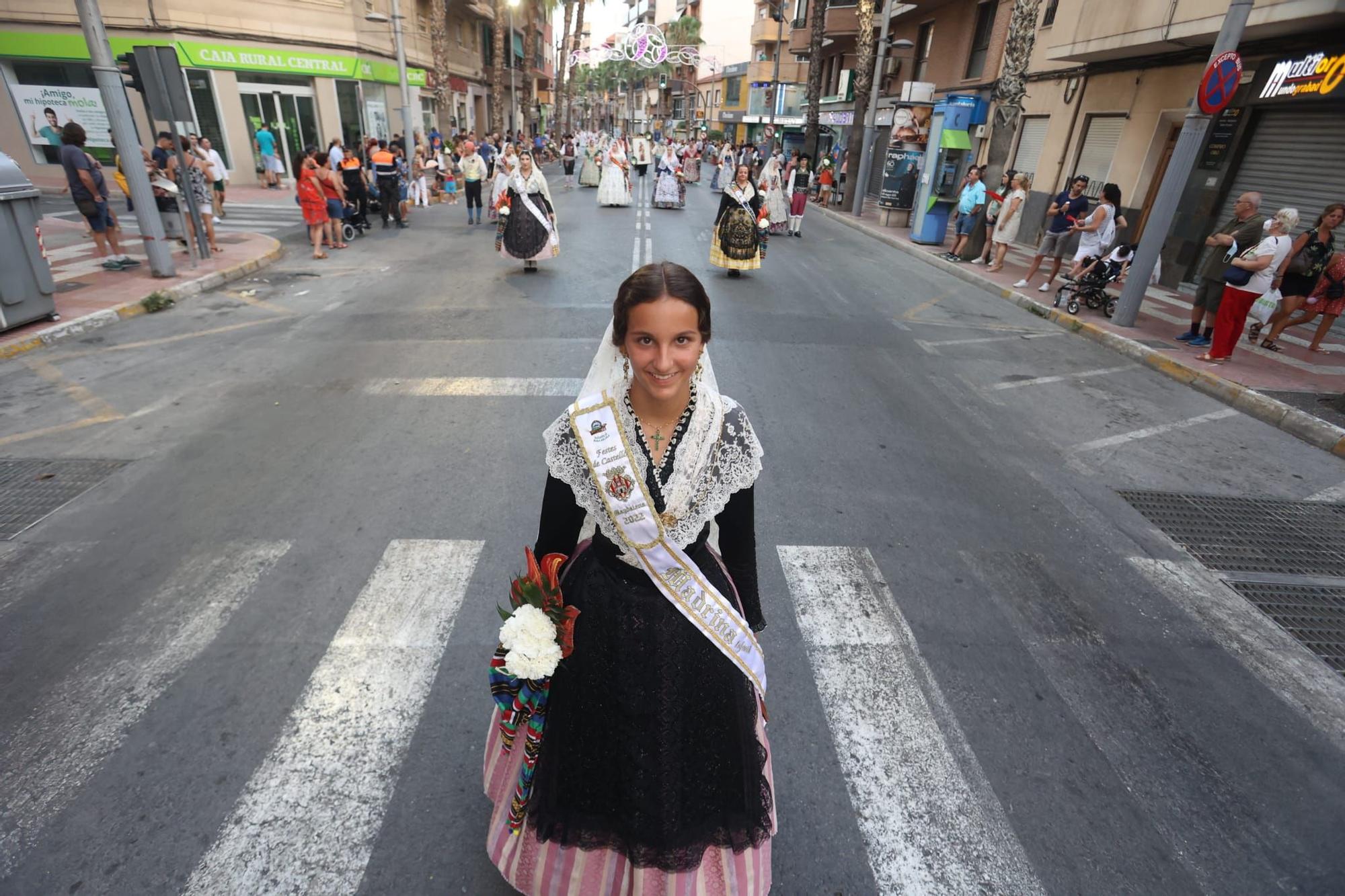 Ofrenda de flores en San Vicente