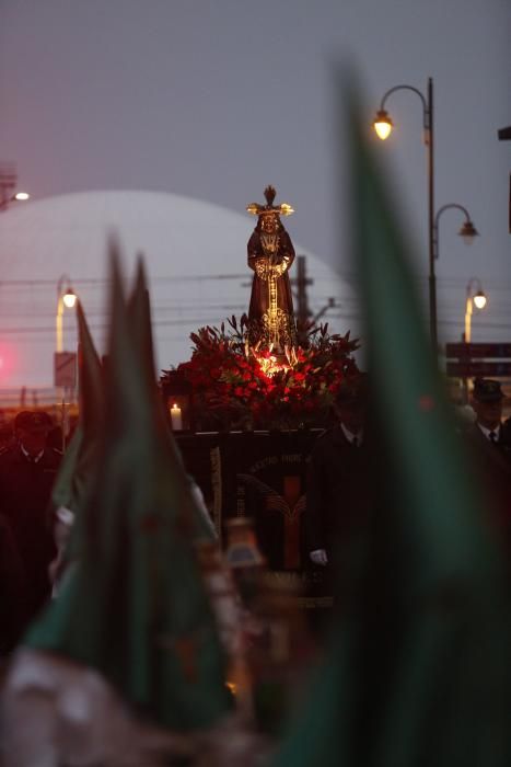 Procesión del Jesús Cautivo en la Semana Santa de Avilés