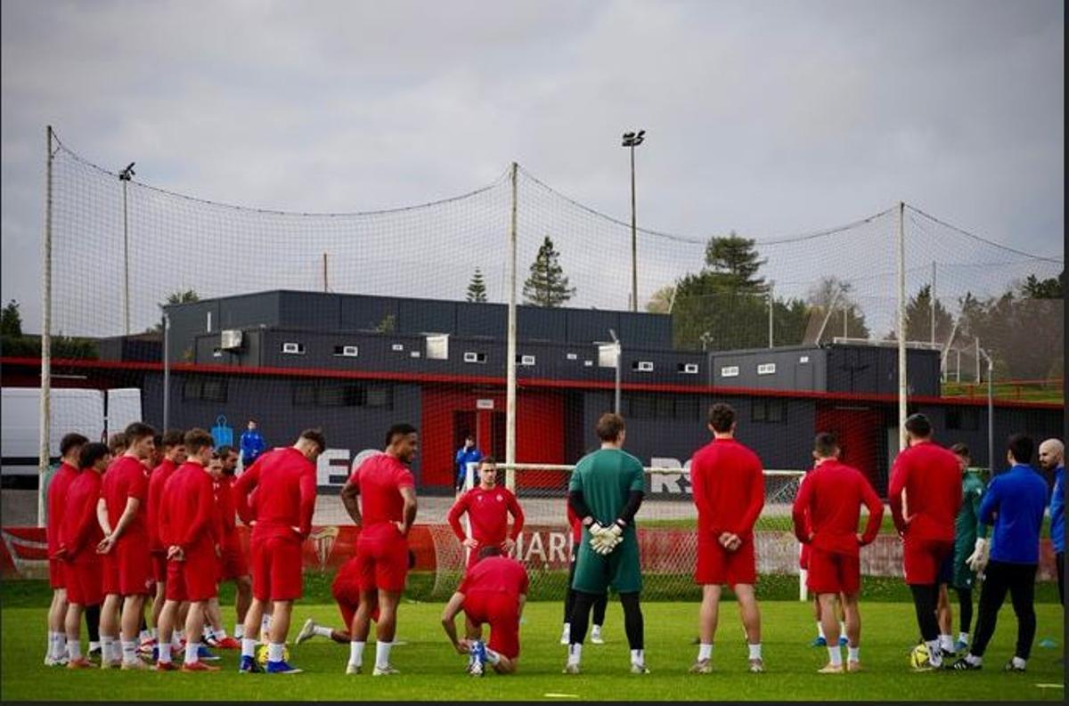 Entrenamiento de la Cultural en Mareo