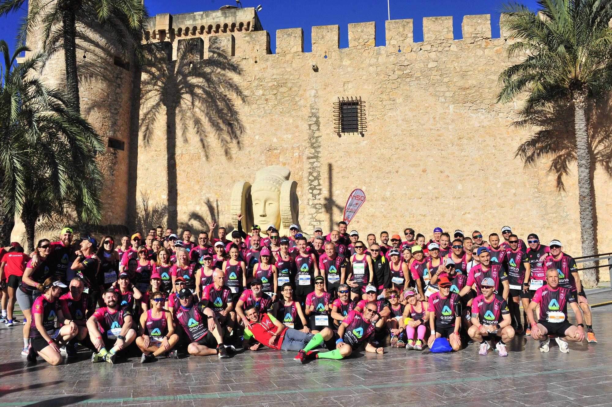 Un Medio Maratón de Elche marcado por el calor