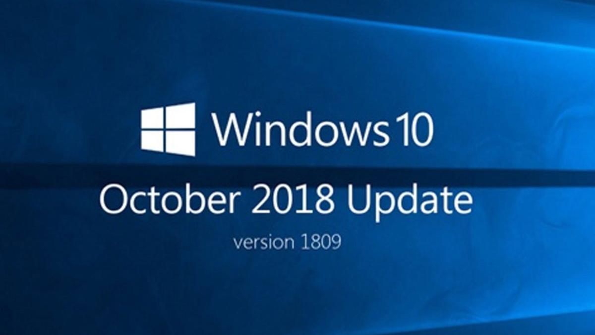 Ya disponible la actualización de octubre de Windows 10