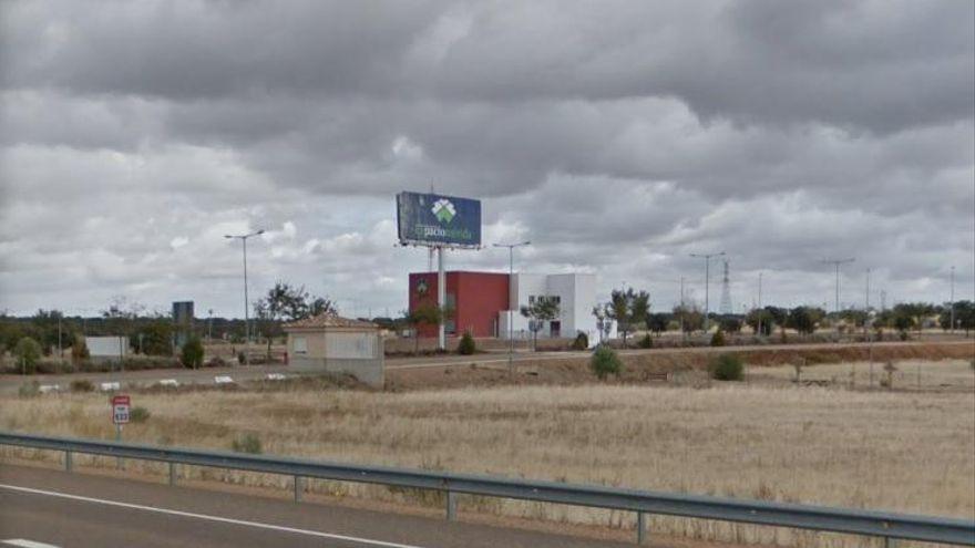 Vista del parque industrial Expacio Mérida, ubicado cerca de Torremejía.