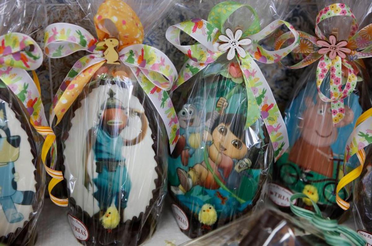 Fantasievolle Schoko-Kreationen: die Monas de Pascua