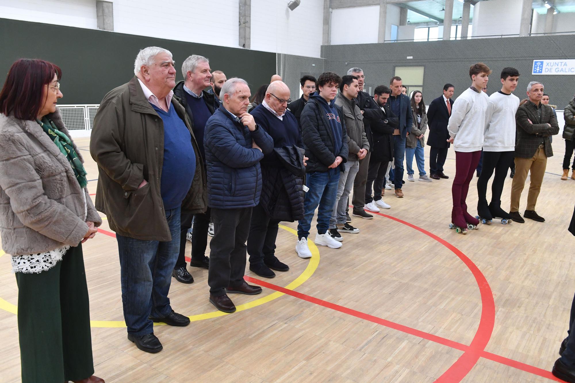 El pabellón de Monte Alto estrena mejoras