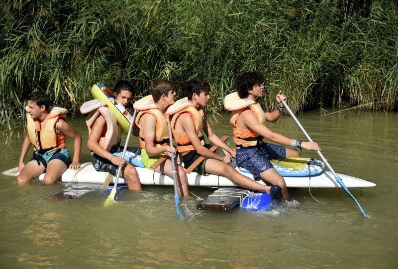 Bajada del Canal de Torrero en Zaragoza