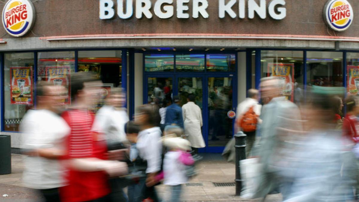 Un establecimiento de la cadena Burger King, en Londres.