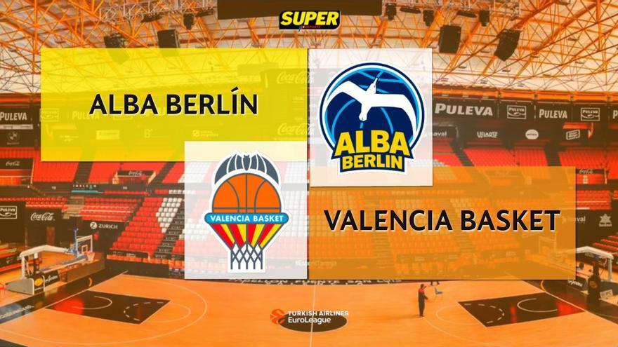 Alba Berlín - Valencia Basket, en directo