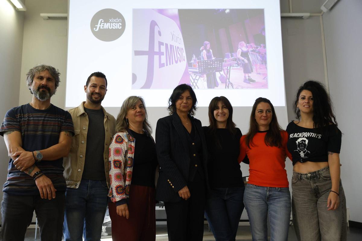 La presentación del la segunda edición del semillero de bandas de "Xixón Fem Music".