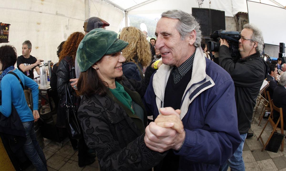 En el festival de Cans de Porriño en 2012