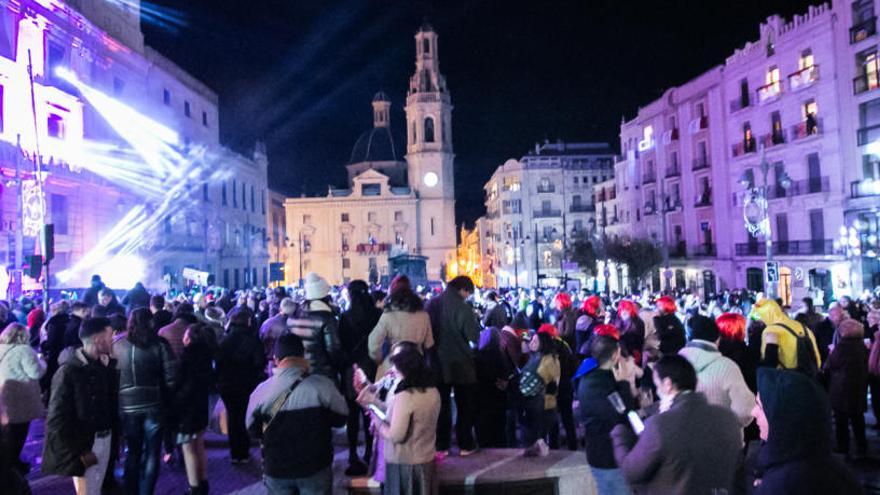 Imagen de archivo de la fiesta de Fin de Año del año pasado en Alcoy.