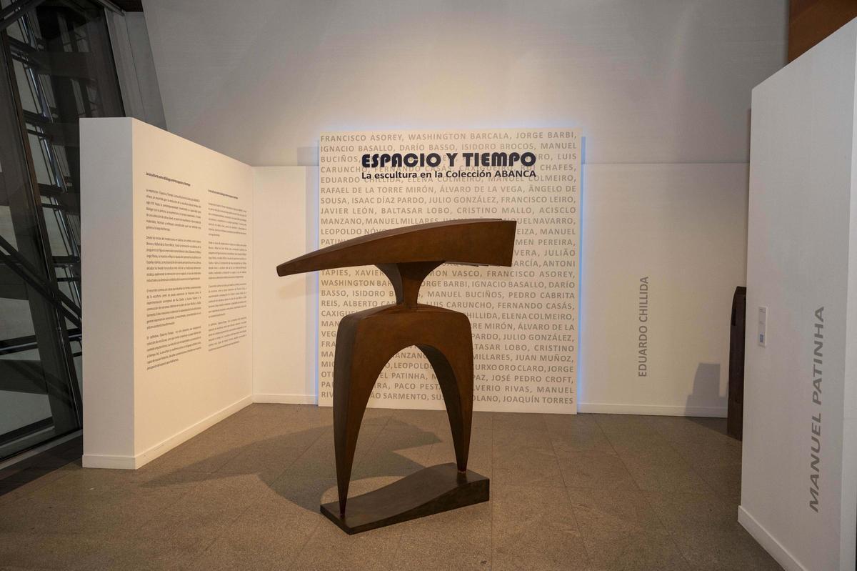 'Espacio y Tiempo': un paseo en A Coruña por las esculturas de la Colección Abanca