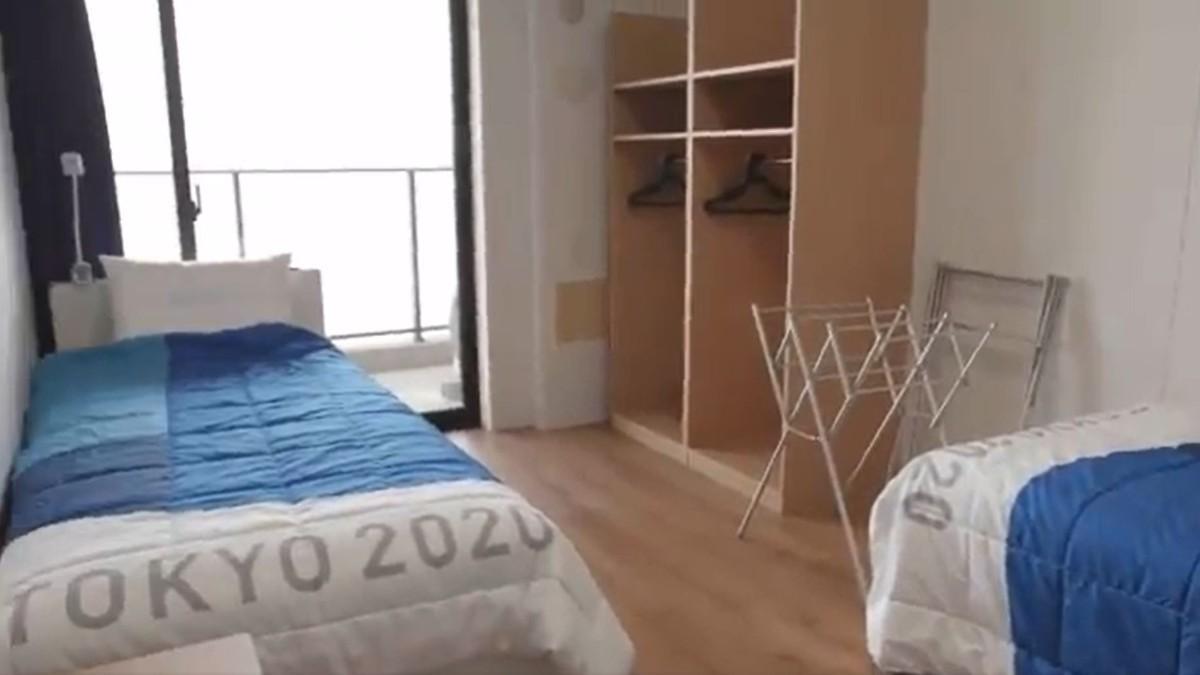 Detalle de la Villa Olímpica de Tokio 2020.