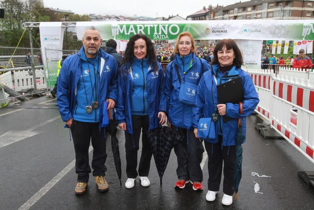 11.000 pisadas en la San Martiño de Ourense. // I. Osorio