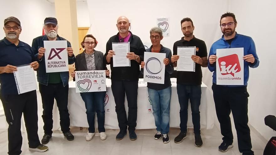IU, Podemos y Alter sellan una confluencia para presentar una candidatura conjunta en Torrevieja