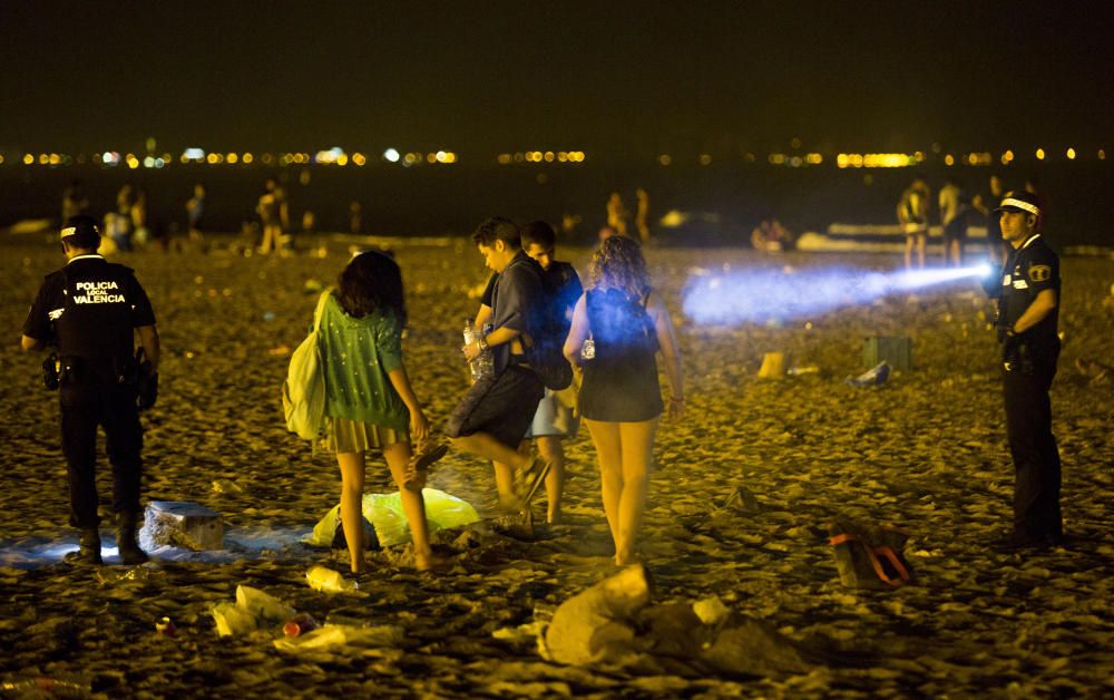 Noche de San Juan en València