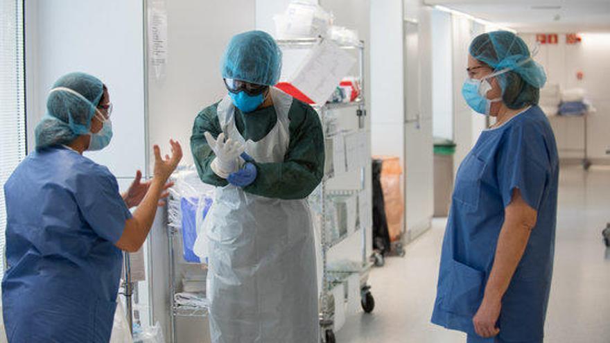 Professionals de la Regió Sanitària de Girona.