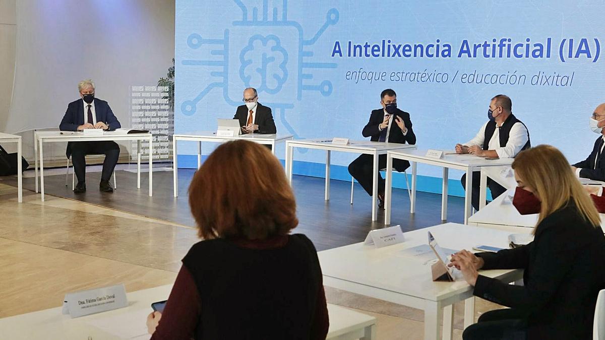 Reunión del grupo de expertos que preparará el programa educativo en inteligencia artificial