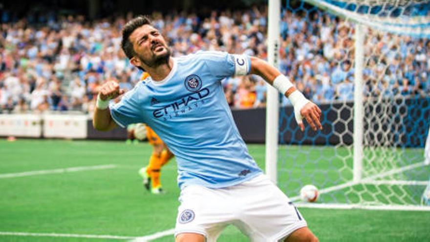 Este es el salario de David Villa en el New York City