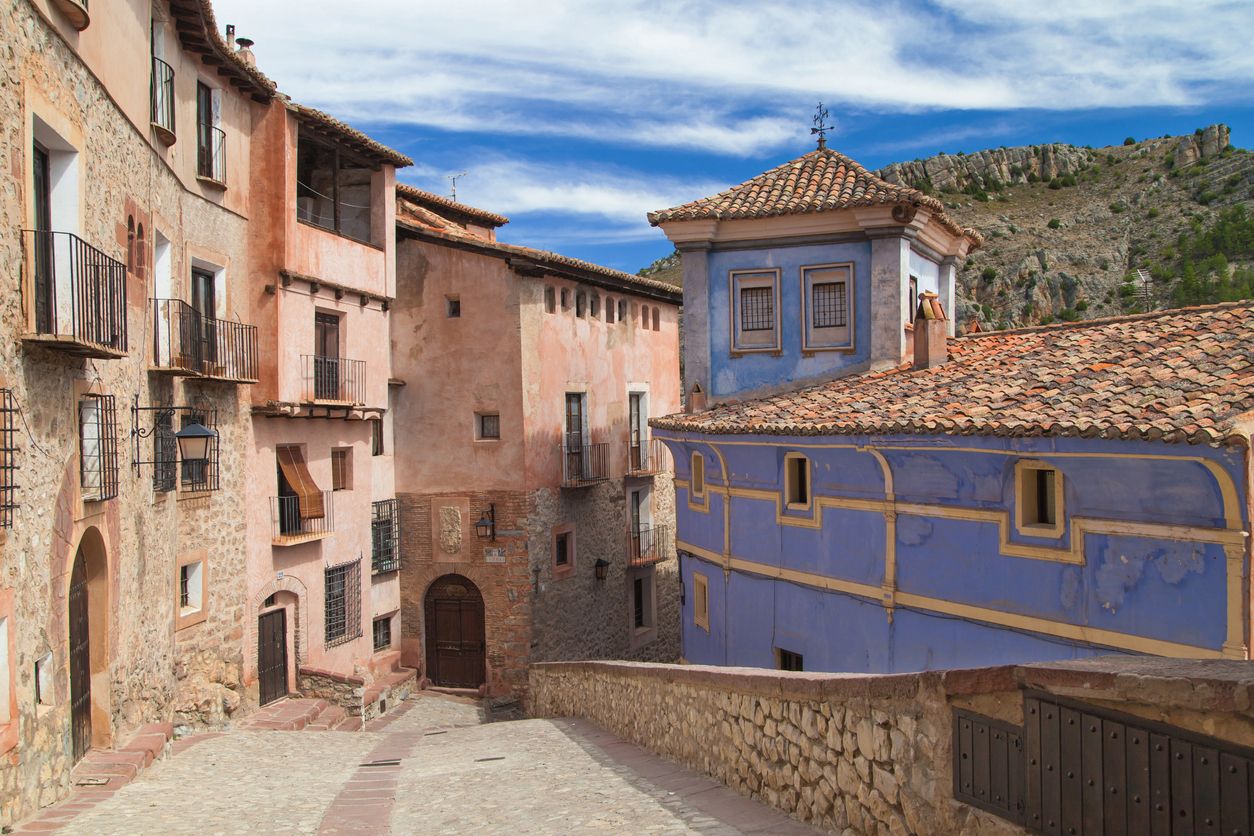La casa azul de Albarracín