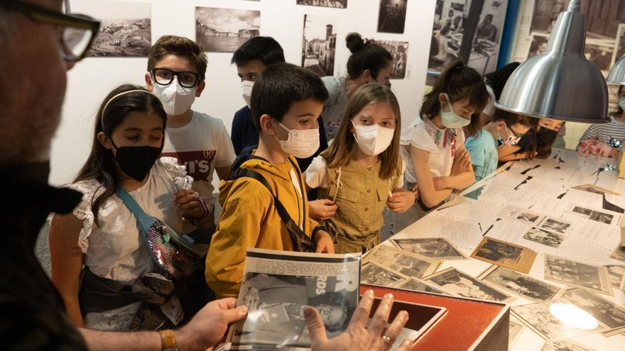 Visita de alumnos de 4º de Primaria del colegio Sagrado Corazón de Jesús a LA OPINIÓN-EL CORREO DE ZAMORA