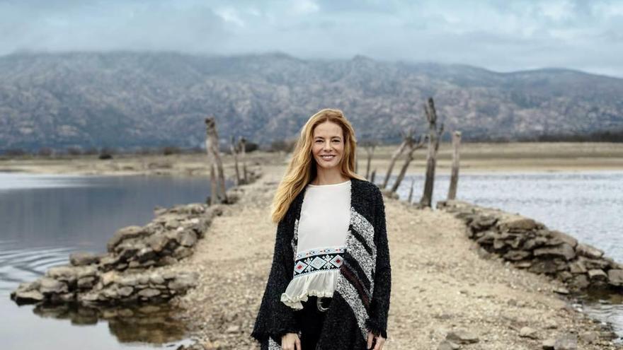 Paula Vázquez, en la Patagonia.