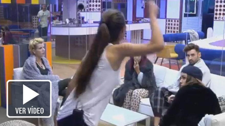 Adara increpa a Miguel en &#039;Gran hermano&#039;.