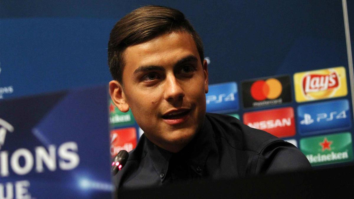 Dybala habló en rueda de prensa