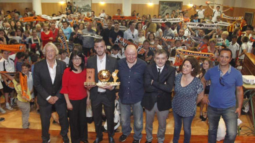 Entrega del Baló d´Or 2015 a Jaume en Almenara