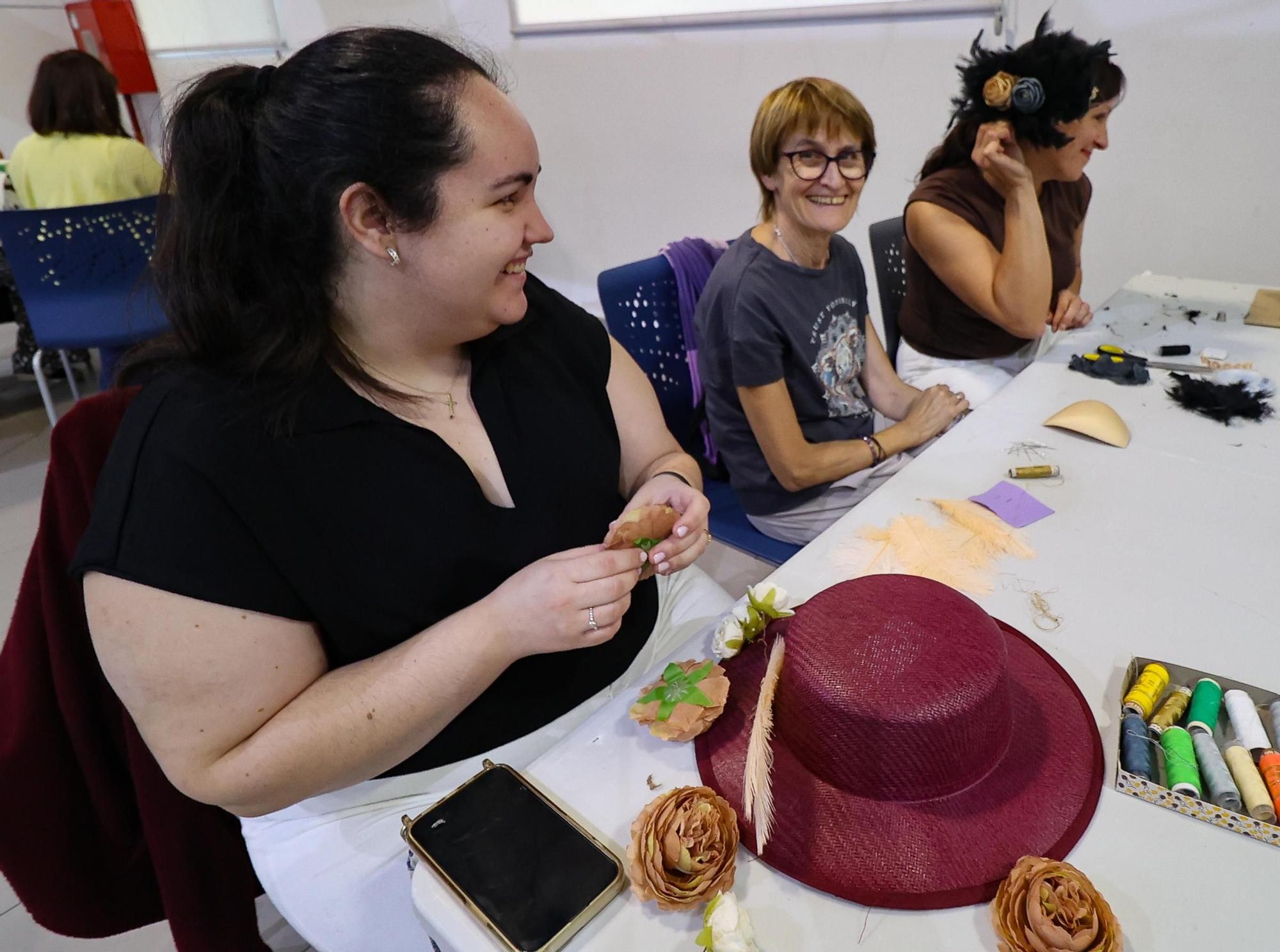 Imágenes del taller de sombreros del Modernismo