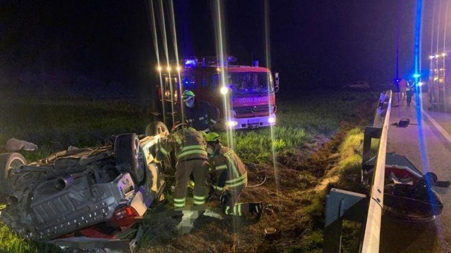 Un muerto y un herido grave en un accidente de tráfico en Peraltilla