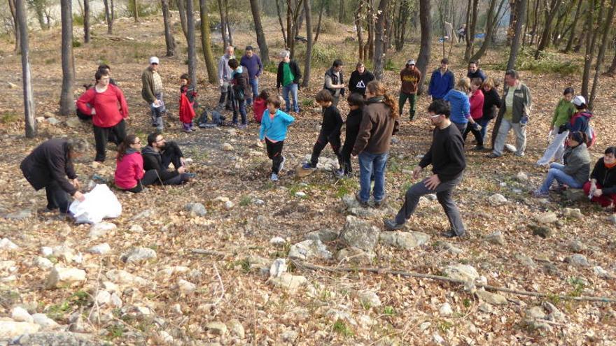 Jornada de treball al castell