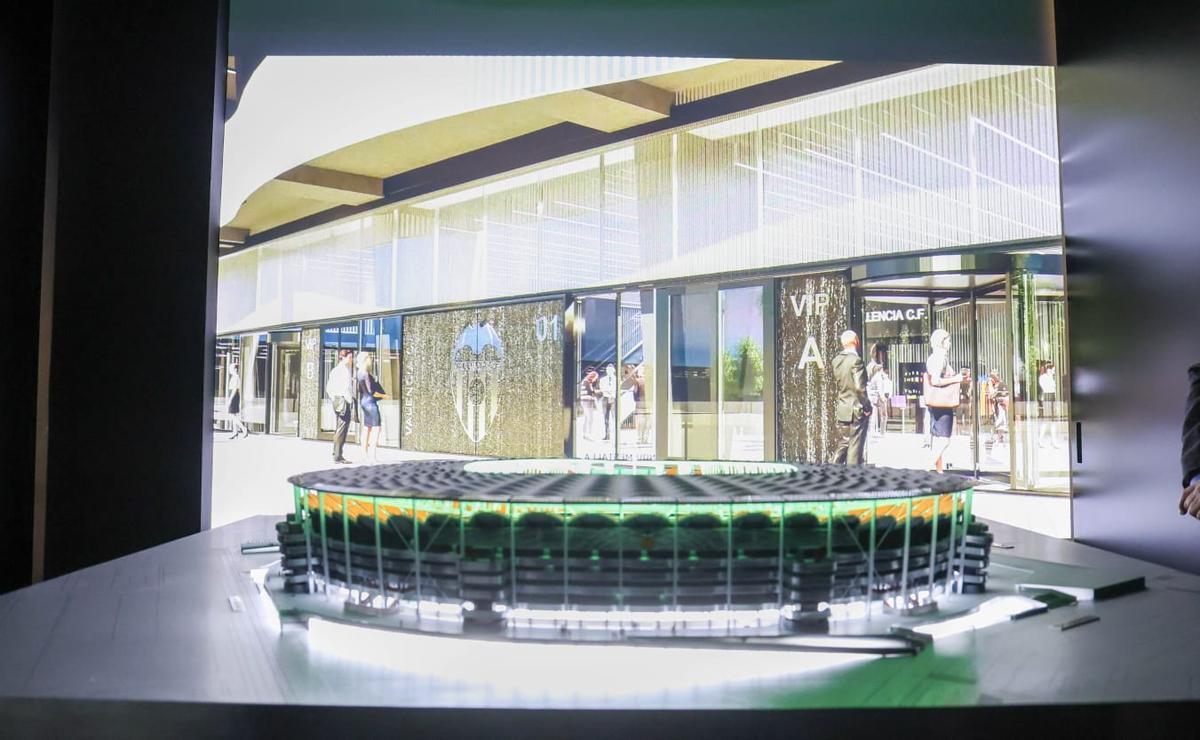 Primeras imágenes del nuevo Mestalla por dentro