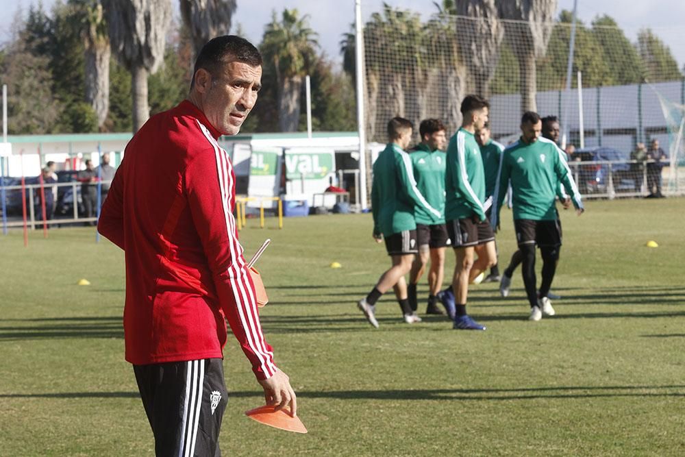 Primer entrenamiento de Raúl Agné con el Córdoba CF