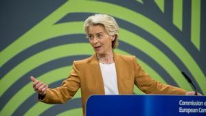 La presidenta de la Comisión Europea, Ursula Von der Leyen.