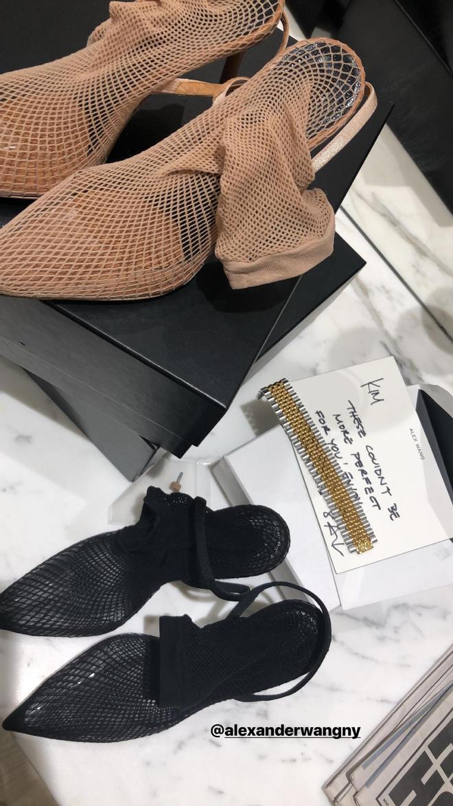 Los zapatos de Alexander Wang que han regalado a Kim Kardashian