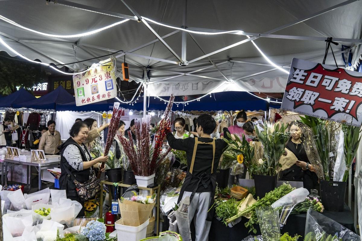 Mercado de Jiuxia en Shenzhen, China