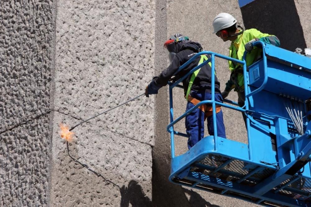 Así luce la Plaza de América de Vigo a unos días de finalizar su humanización