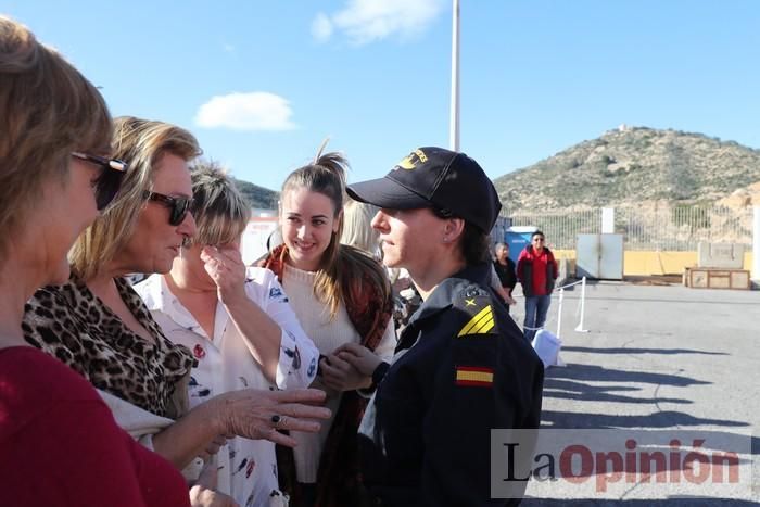 El Hespérides se despide de Cartagena