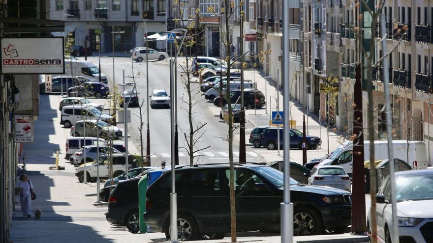 Panorámica de la calle Areal, en la que aplicará la zona azul.