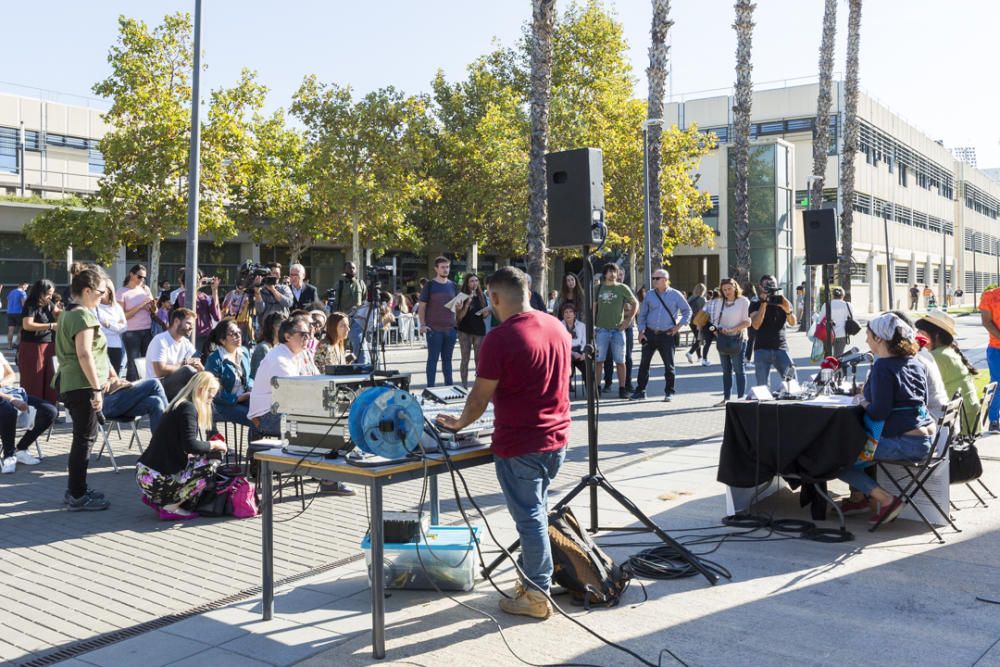 Acto de Pobresa Zero en la Universitat Politècnica