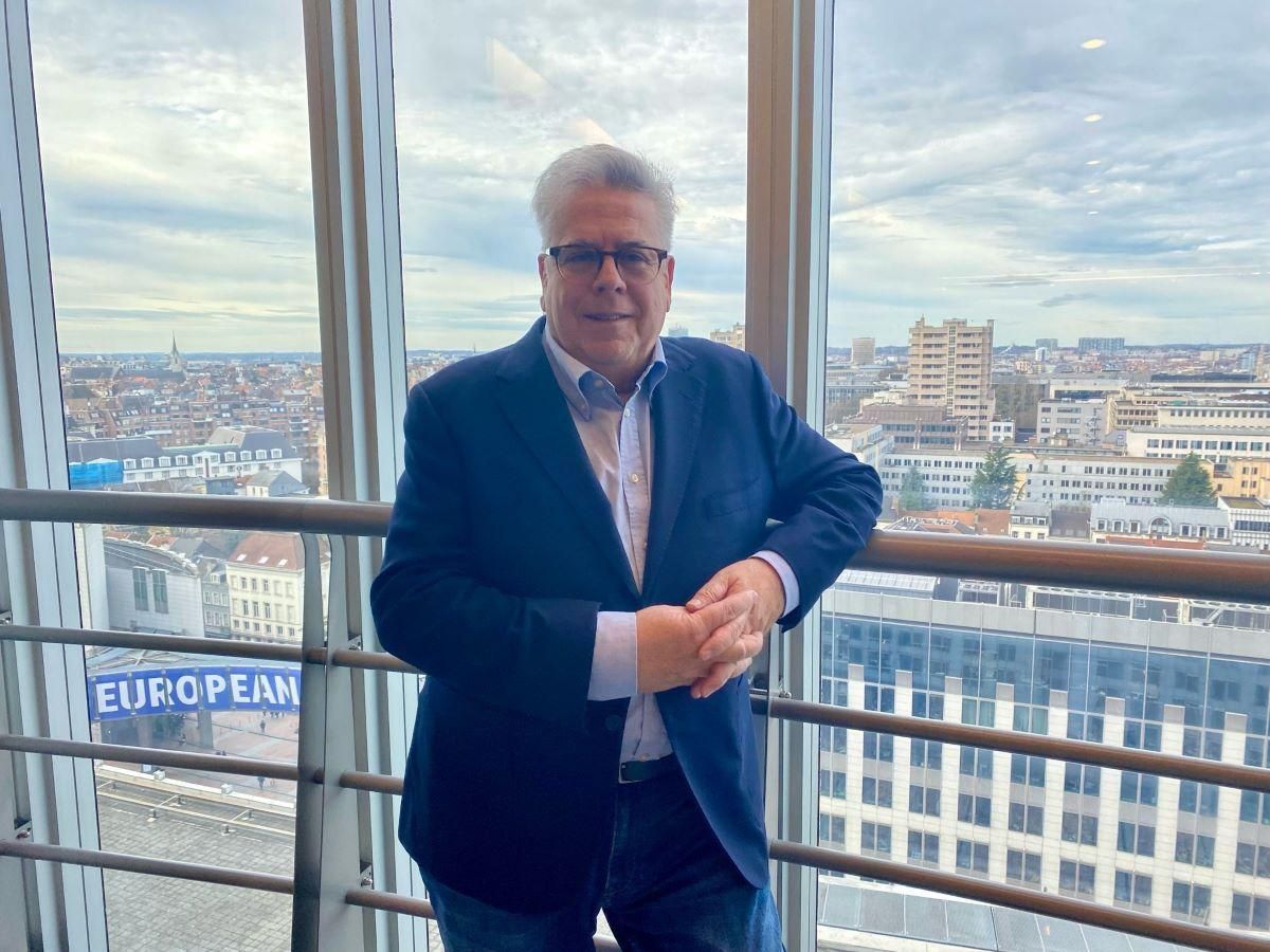 El eurodiputado Ignacio Sánchez Amor, en Bruselas.