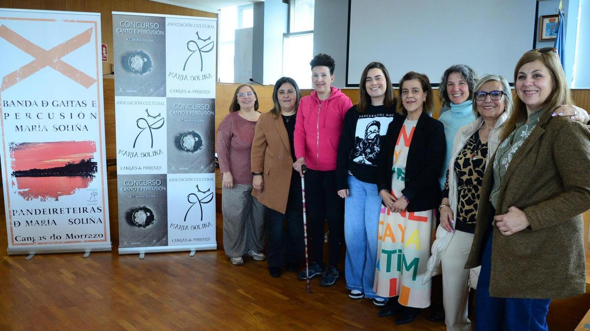 Cangas, núcleo del canto y la percusión