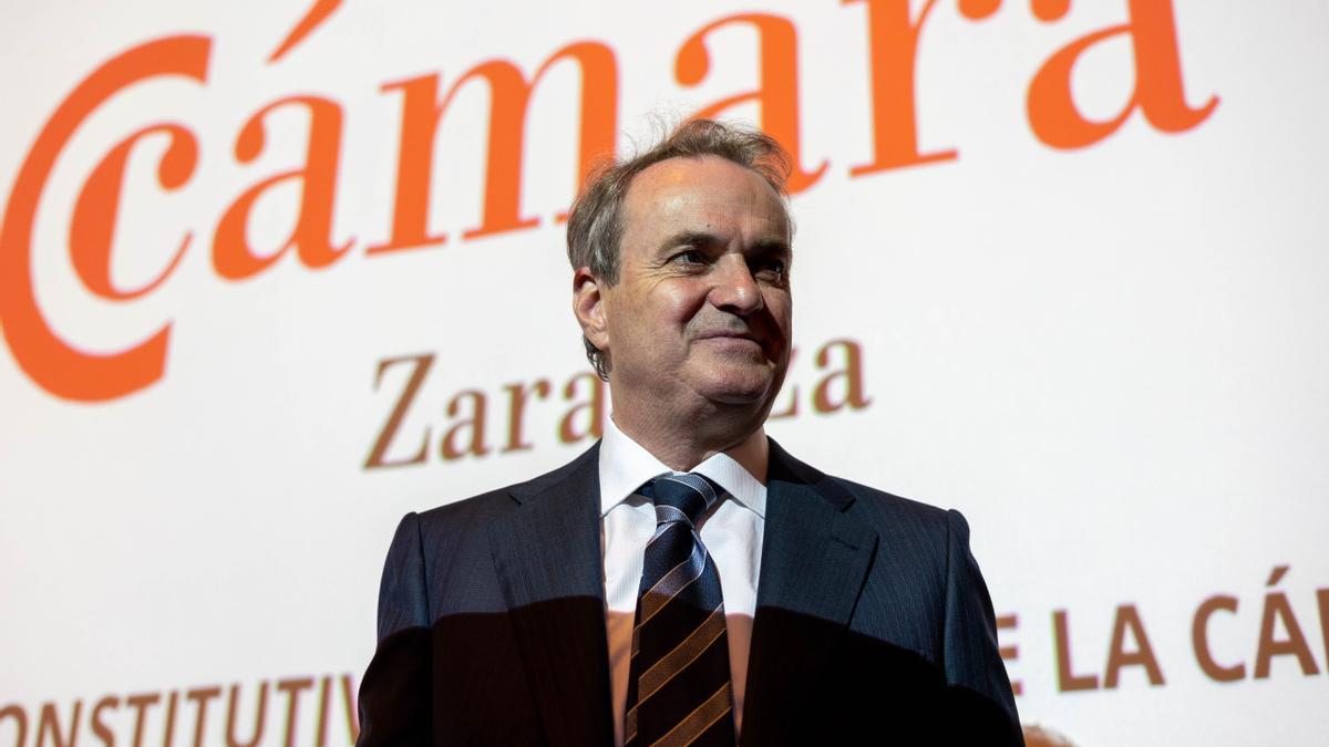 Jorge Villarroya es el nuevo presidente de la Cámara de Industria y Comercio de Zaragoza.