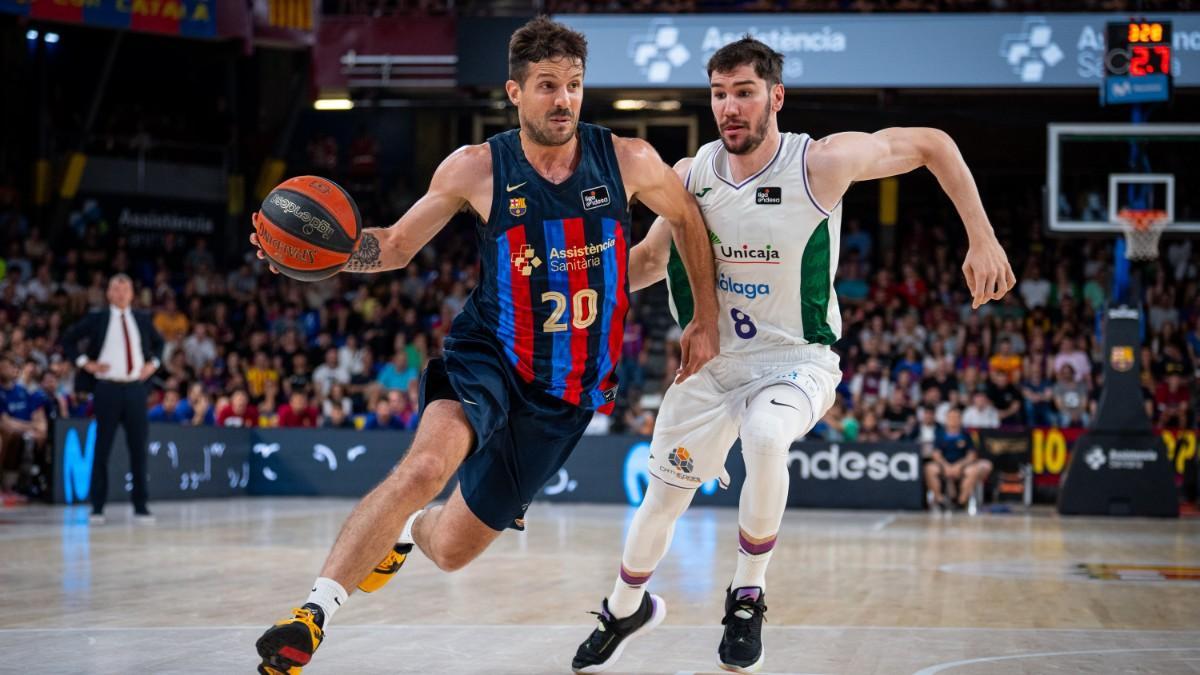 Laprovittola y Brizuela, en un Barça - Unicaja