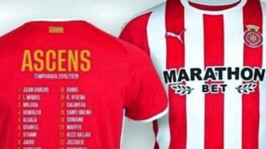 El desliz del Girona: sacó a la venta por error las camisetas &#039;del ascenso&#039;