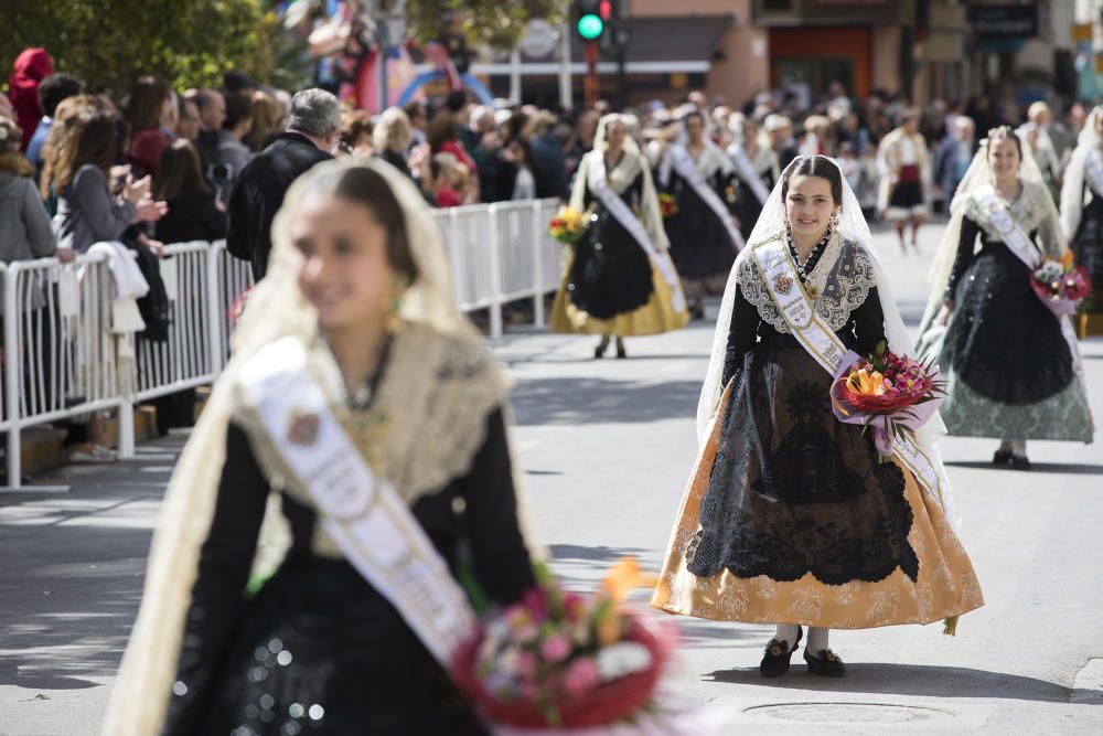 Fallas 2019: Ofrenda en Borriana