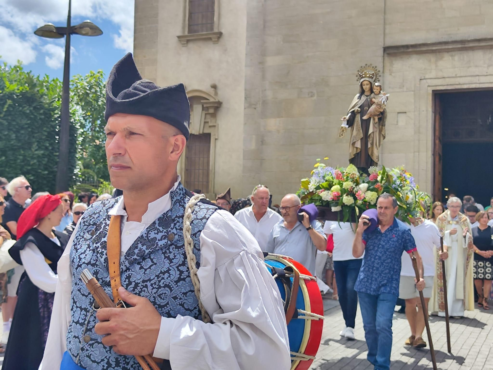 La procesión de El Carmen, en imágenes